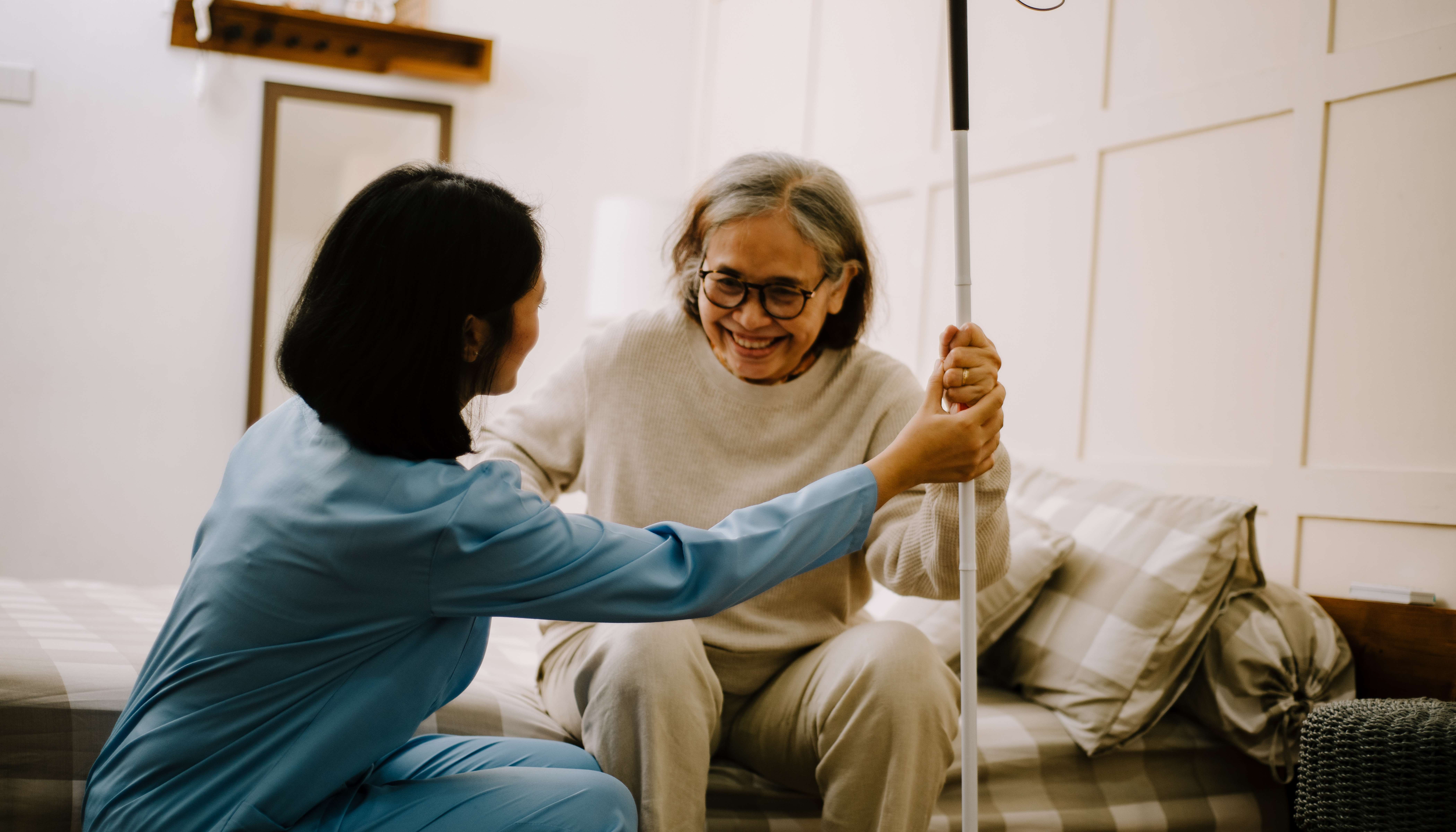 Peaceful home wellness and recovery support